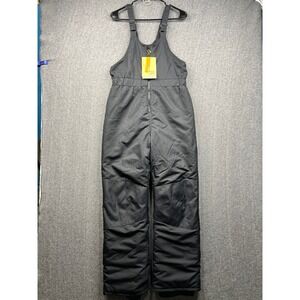 All in Motion Snow Bibs Youth XL Black Insulated Water Resistant Overalls Pants